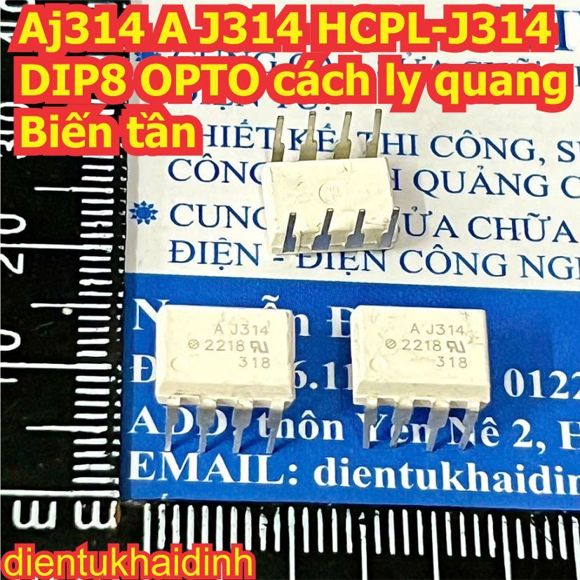 3 con AJ314 A J314 HCPL-J314 DIP8 OPTO cách ly quang Biến tần kde1138