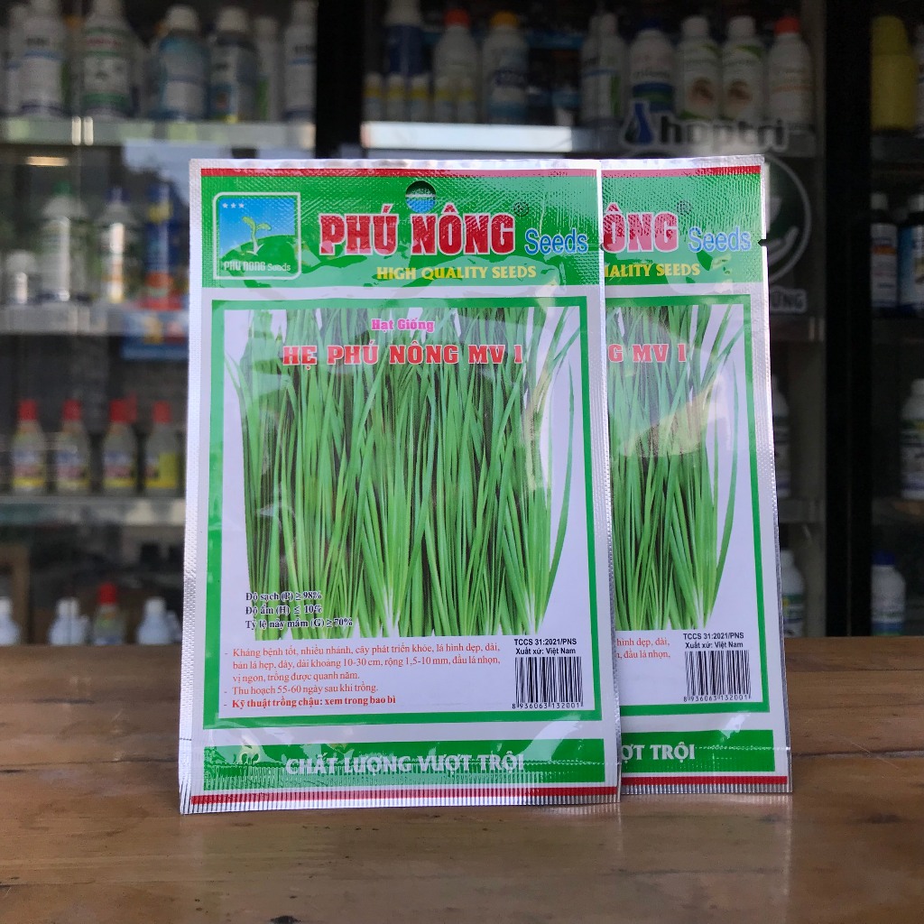 Hạt giống hẹ phú nông MV1 (ST) - 2 gam (Gói)