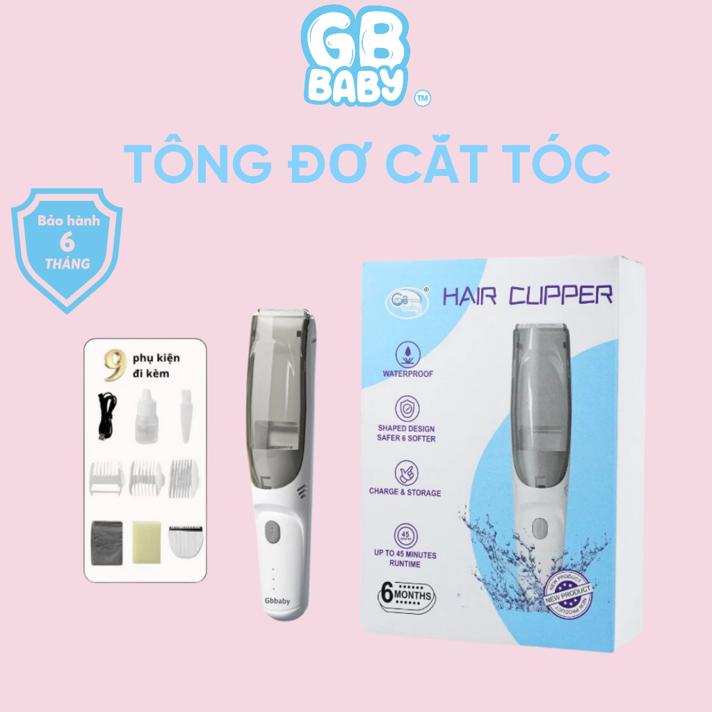 [GB-Baby Chính hãng] Tông đơ cắt tóc trẻ em GB-Baby