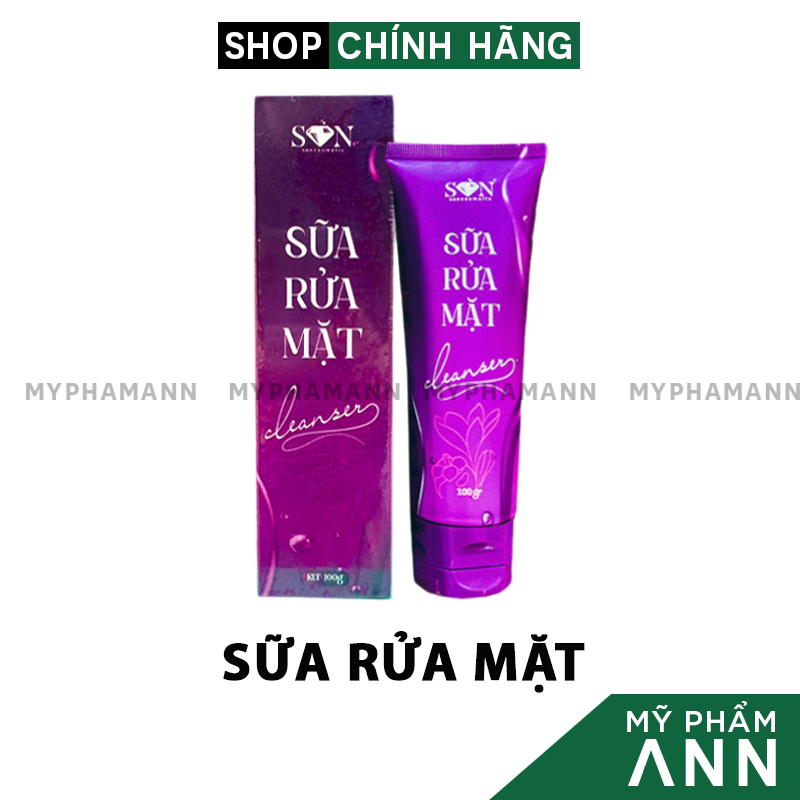 Sữa Rửa Mặt Cleanser SON Cosmetic Chính Hãng