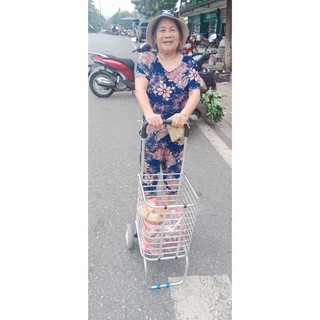 Xe kéo đi chợ bằng hợp kim nhôm gấp gọn