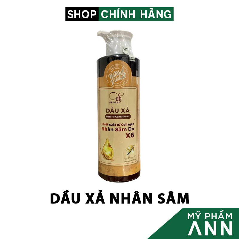 Dầu Xả Chiết Xuất Collagen Nhân Sâm Đỏ X6 Dr Di Hi Chính Hãng