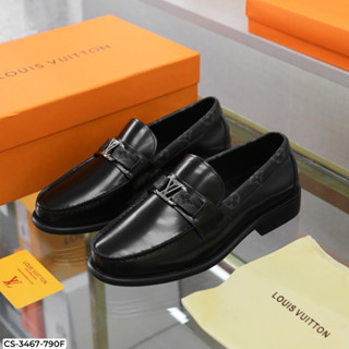 [FREESHIP - DA THẬT] - Giày tây nam công sở - Giày lười nam da bóng cao cấp lịch lãmCS3467