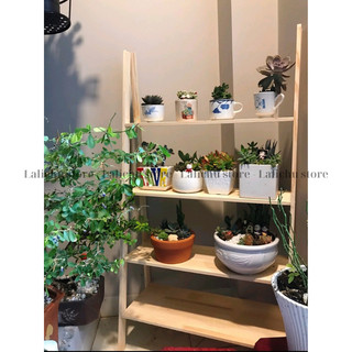 Kệ đề đồ chữ A gỗ tự nhiên, kệ chữ A 4 tầng