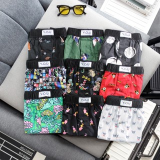 Quần Đùi Ngủ Nam Đẹp, Quần Họa Tiết Unisex Form H33 Chất Kate Cotton Mềm Mịn Thoải Mãi.