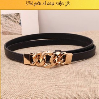  Thắt Lưng Nữ Khóa Móc Xích Mạ Vàng_Thế Giới Sỉ Phụ Kiện JK 22PU  