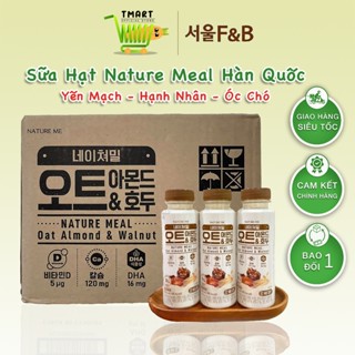 Sữa Hạt Yến Mạch, Óc Chó, Hạnh Nhân Nature Meal Hàn Quốc 250ml