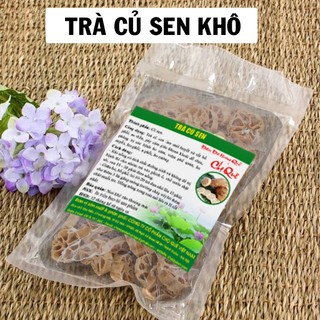 Trà củ sen sấy khô nguyên chất Chợ Quê