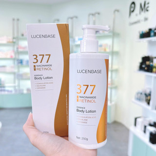  Dưỡng Thể Lucenbase 377 Niacinamide+Retinol Essence Body Lotion Dưỡng Sáng Da 250g 