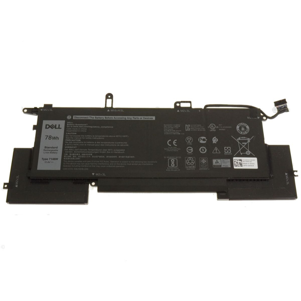 ⚡Pin laptop Dell Latitude 7400 (2-in-1), Dell Latitude 9410 (2-in-1), 7146W (ZIN) – 4 CELL *MÀN LẬT*