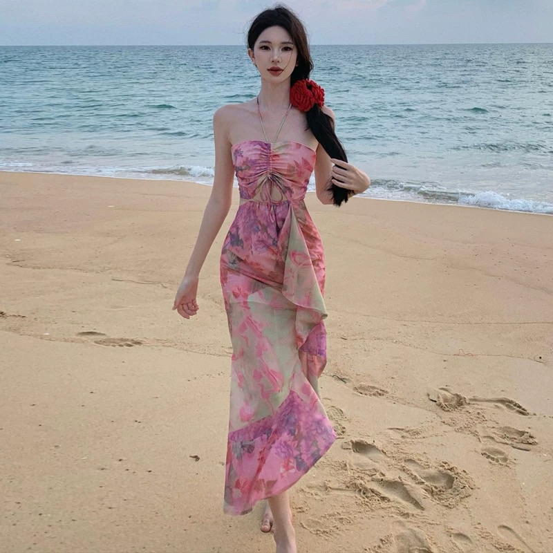 Đầm yếm Bohemian 💮 ZhangBoZhi