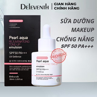 Sữa dưỡng MakeUp chống nắng Deleventh 4in1 SPF50 PA+++ sữa dưỡng toneup giúp sáng da, che khuyết điểm dưỡng ẩm, Cocoon