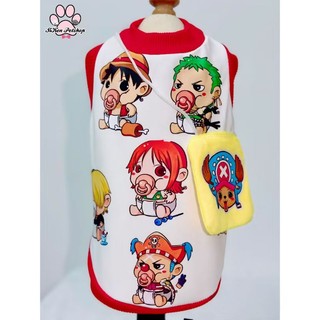 Ba lỗ ONE PIECE cho Thú Cưng CHÓ - MÈO Siêu Dễ Thương