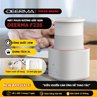 Máy phun sương xông tinh dầu gấp gọn Deerma F235, máy tạo ẩm điều hoà không khí