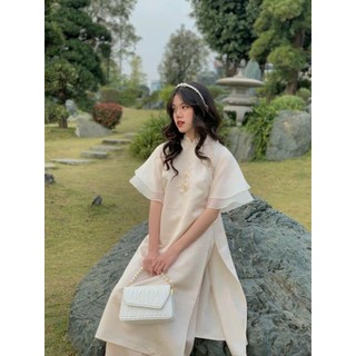 Áo Dài Cách Tân Nữ Tay Bèo LD22