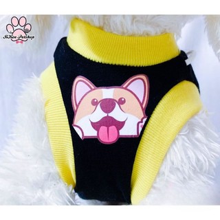 Áo ba lỗ Corgi cho Thú Cưng Chó/Mèo Siêu Dễ Thương
