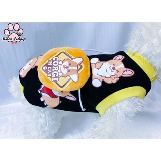 Áo ba lỗ Corgi cho Thú Cưng Chó/Mèo Siêu Dễ Thương