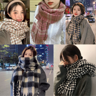 Khăn Len Choàng Cổ Nam Nữ Cao Cấp, Khăn Quàng Mùa Đông Ấm Thời Trang Đẹp Dày Lông Mịn Sang Trọng.