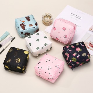 Túi Đựng Băng Vệ Sinh, Túi Đựng Đồ Cá Nhân Son Thẻ Tiền Xu Tai Nghe Mini, Túi Đựng Bvs Nữ Bỏ Túi