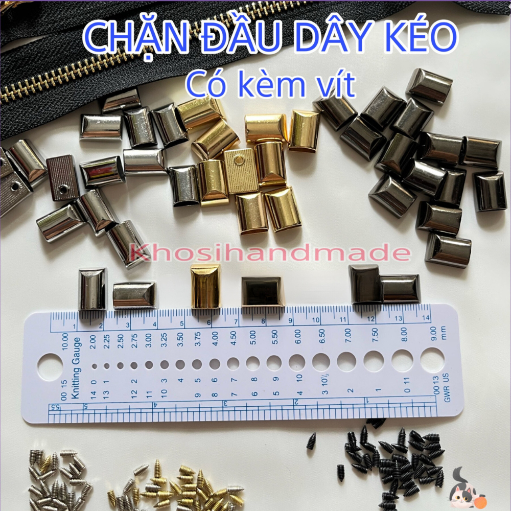 Chặn Đầu Dây Kéo - Khosihandmade