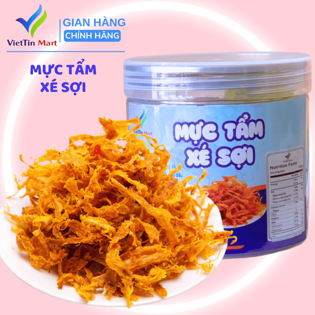 Mực Tẩm Xé Sợi Viettinmart 100G
