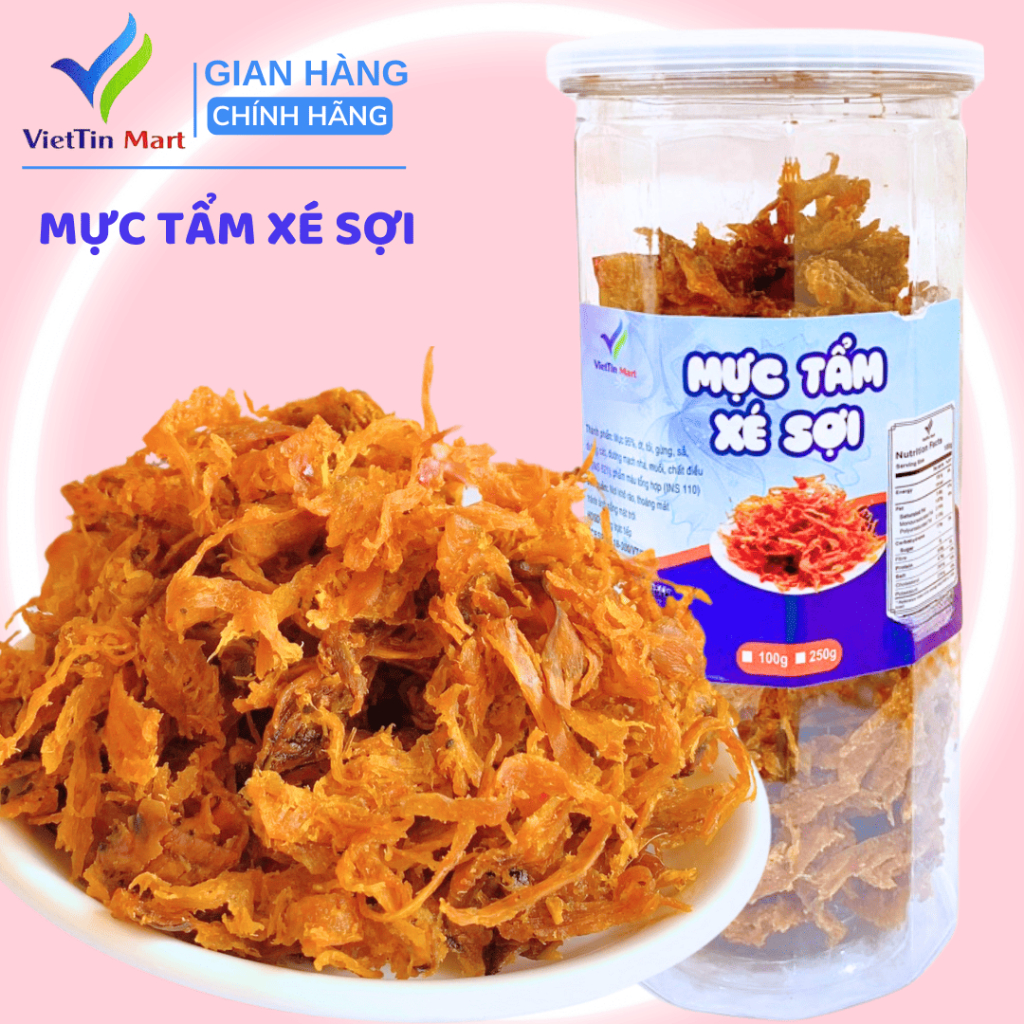 Mực Tẩm Xé Sợi VIETTINMART 500G