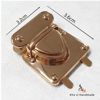 Khóa sập vuông 3.2X3.6cm - Khosihandmade