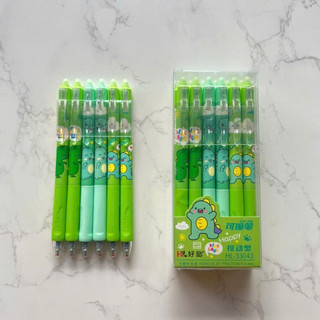  Bút Gel Xóa Được Loại Bấm Ngòi 0.5mm  1 Hộp 12 Cây - Mẫu Ngẫu Nhiên  