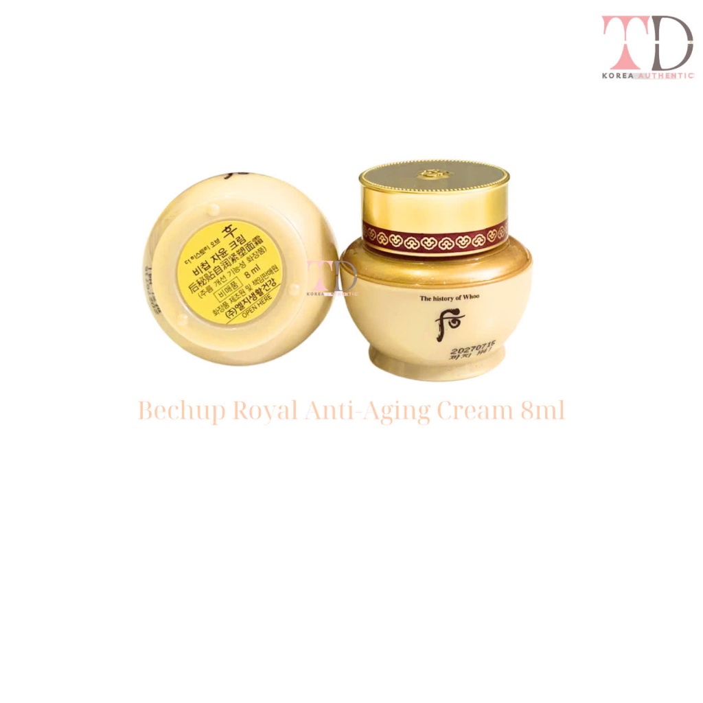 Kem Whoo Bichup Dưỡng Chống Lão Tự Hồng Nhuận Da Whoo Bichup Royal anti aging Cream 8ml
