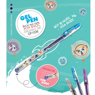 [Xả kho] Bút bi mực gel tùy chọn | xóa được và không xóa | Đầu ngòi 0.5mm | Stacom GP103E