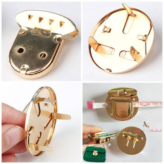 Khóa sập tròn loại thường