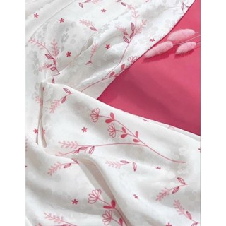 Vải may áo dài hoa nhí xinh