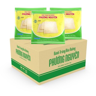  Thùng 50 bì bánh tráng dừa nướng Phương Nguyên 70g 