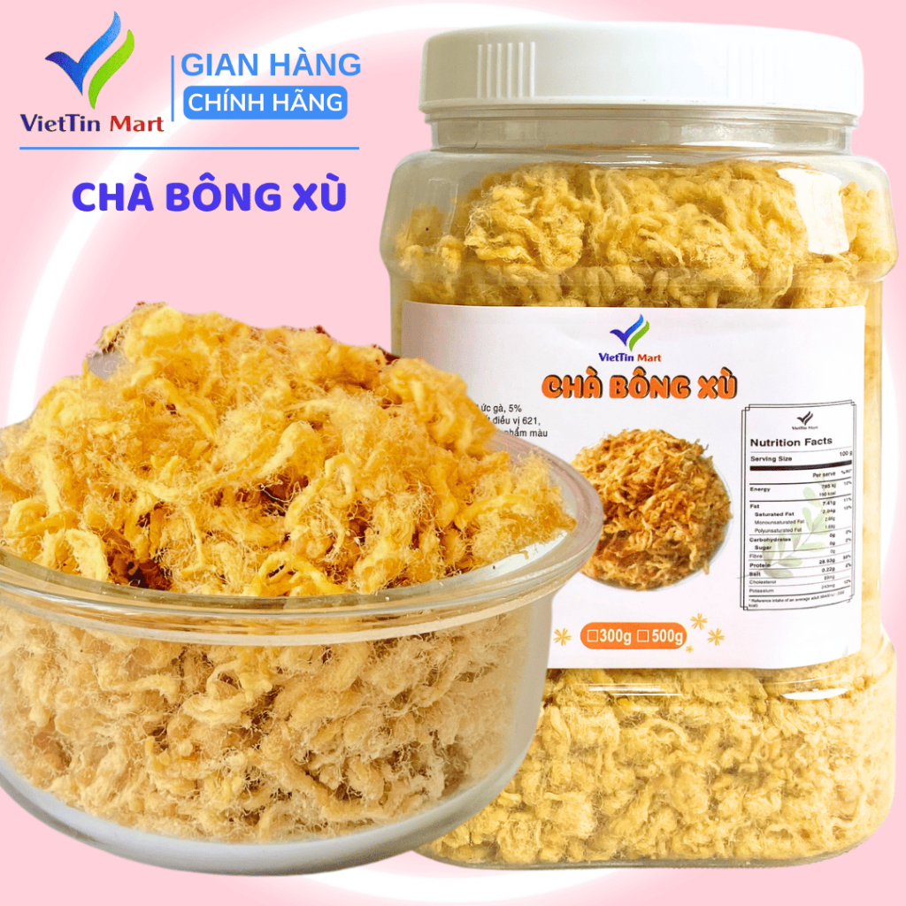 Chà bông xù Viettin Mart 500G