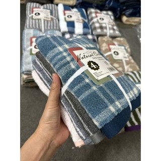 set 4 khăn xuất Nhật 34*80