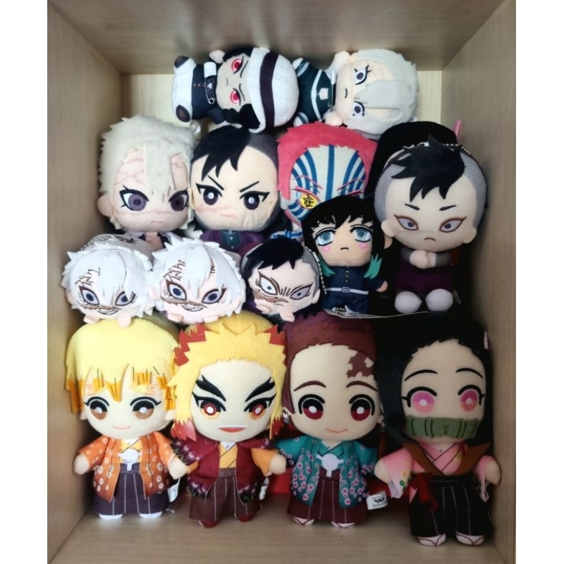 [NHẬT] Gấu Bông 2hand Anime Kimetsu No Yaiba: Akaza, Sanemi, Genya Shinazugawa, Rengoku, Uzui,...
