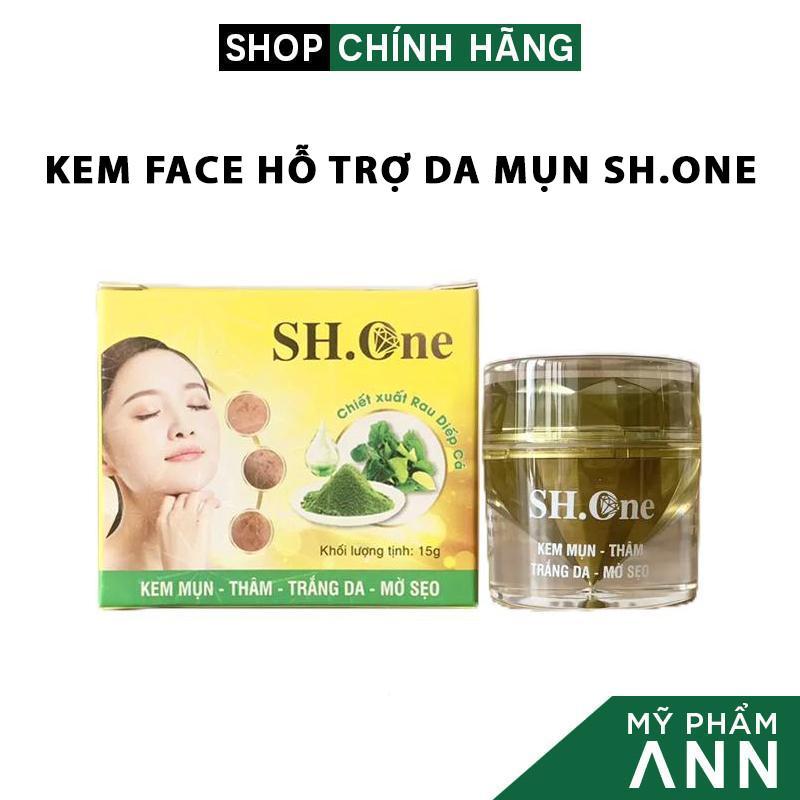 Kem Face Mụn Thâm SH One Chính Hãng Chiết Xuất Rau Diếp Cá