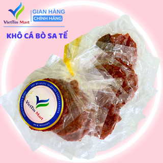 1 Xâu Khô Cá Bò 10 Miếng Rim Sate Ép Miếng Viettin Mart