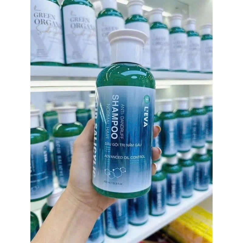  Dầu gội giảm gàu nấm ngứa cho da đầu thường L'eva - Leva Anti Dandruff 450ML 