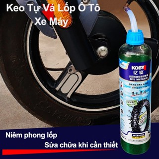 (GIÁ RẺ)Lọ Keo Tự Vá Lốp Không Săm Ô Tô Xe Máy An Toàn Nhanh Tiết Kiệm 400ml keo dán lốp xe máy keo dán lốp Keo