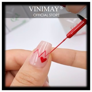  Gel vẽ cọ nét VINIMAY ® 10ml - Gel vẽ với lông cọ siêu nét chuyên dụng cho nail 