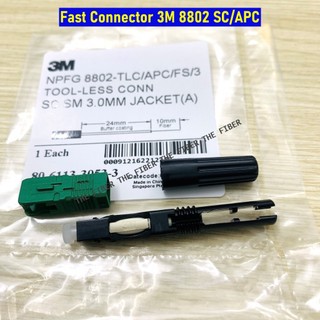 Bộ 10 Cái Đầu nối quang nhanh Fast Connector 3M 8802 SC/APC