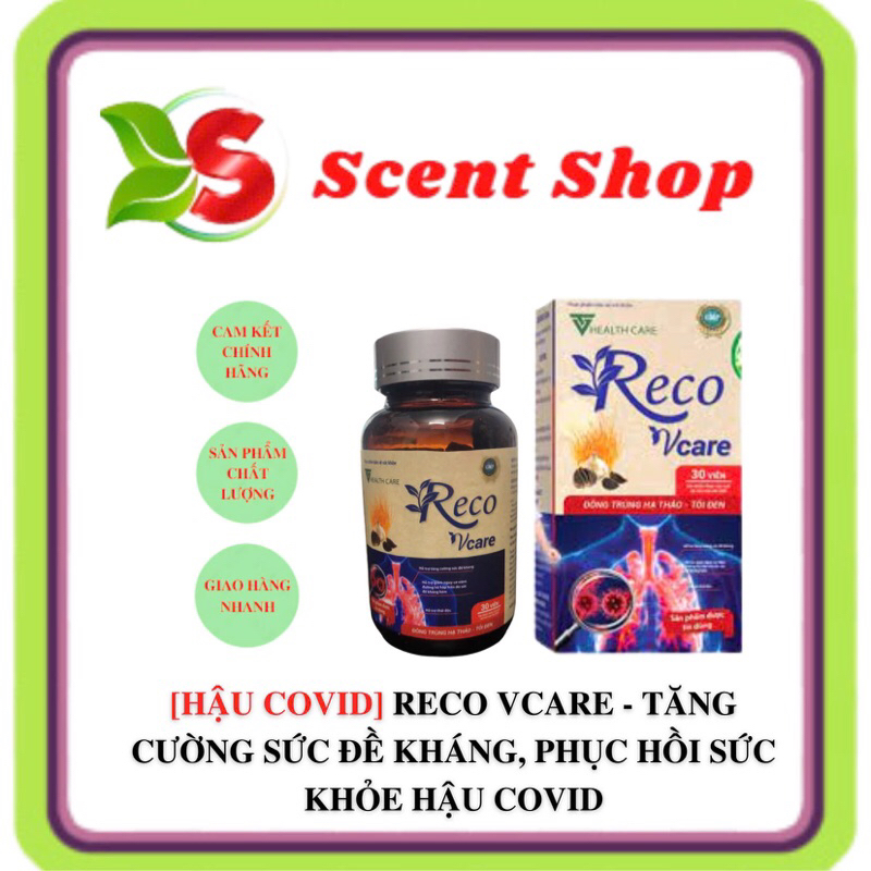 [HẬU COVID] THỰC PHẦM CHỨC NĂNG RECO VCARE - TĂNG CƯỜNG SỨC ĐỀ KHÁNG, PHỤC HỒI SỨC KHỎE HẬU COVID