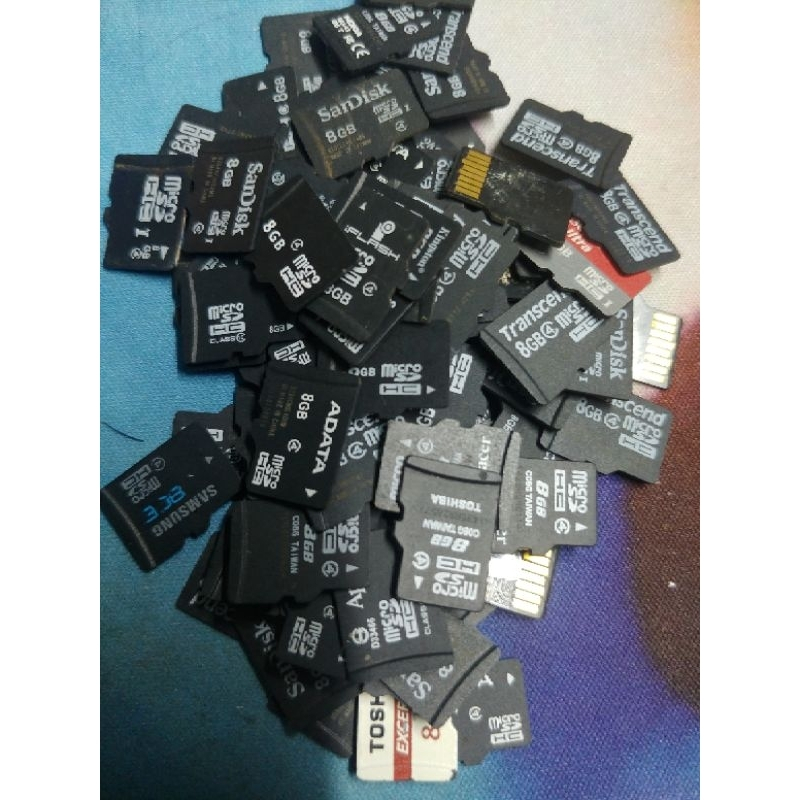 Combo 30 thẻ nhớ microsd 8gb