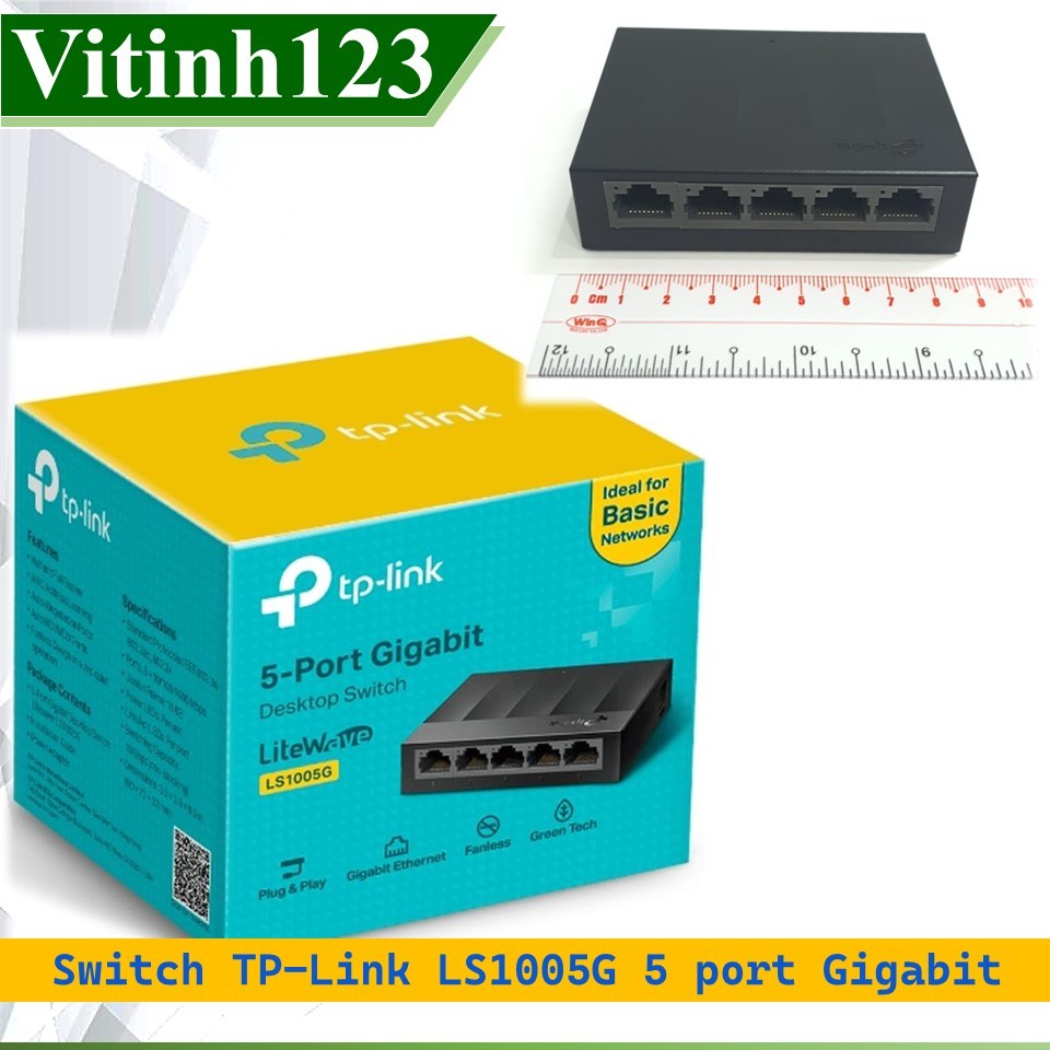 Switch bộ chia mạng TP-Link LS1005, TP-Link LS1005G, LS1008, LS1008G (Vỏ nhựa)