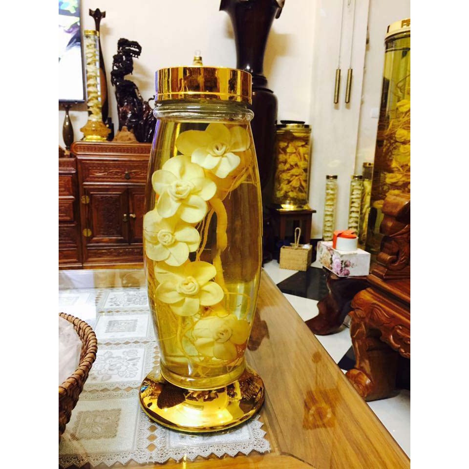 [ CHÍNH HÃNG ] Bình Ngâm Rượu Hàn Quốc 2.5 Lít , Bình Thuỷ Tinh Yongcheon, BHQ-S40