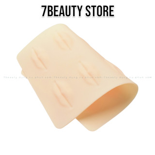 COMBO 5 Da giả phun xăm da bột trắng trơn tập phun xăm các loại da cho người mới bắt đầu học 7BEAUTY