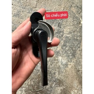 khóa sò (khóa bán nguyệt) dùng cho cửa sổ lùa (cửa trượt)