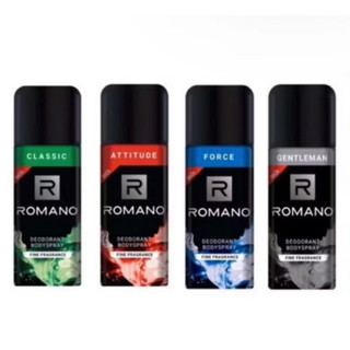 Xịt Ngăn Mùi Nước Hoa Cao Cấp Romano / Xịt Ngăn Mùi Toàn Thân Romano