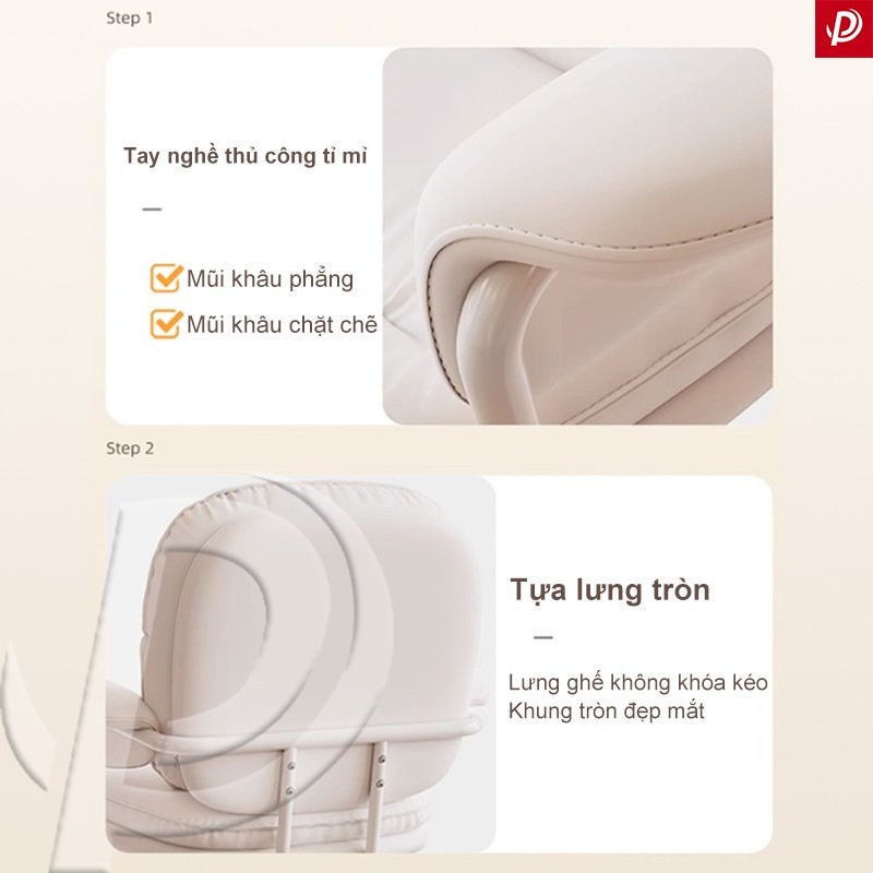 【Nâng Cấp】Ghế Xoay Văn Phòng Ghế dài tại nhà Công thái học Da Pu Cao  Cấp Đệm Êm Điều Chỉnh Độ Cao | BigBuy360 - bigbuy360.vn